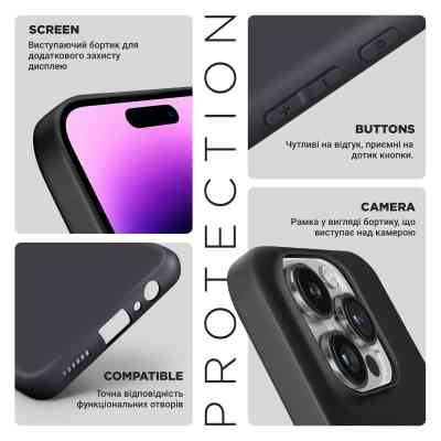 Чохол до мобільного телефона Armorstandart Matte Slim Fit Samsung A56 5G Camera cover Black (ARM82591) Вінниця