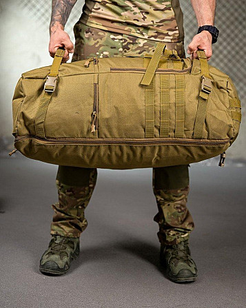 Тактический рюкзак баул X-TACTICAL coyot ПП4723 Киев - изображение 3