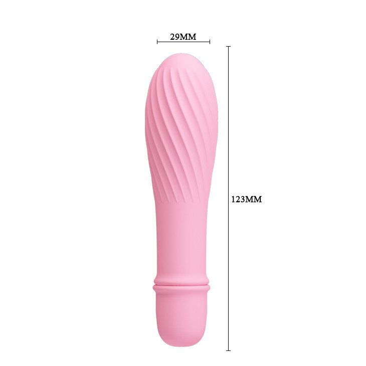 Вибратор - Pretty Love Solomon Vibrator Light Pink Sex Aura Киев - изображение 6