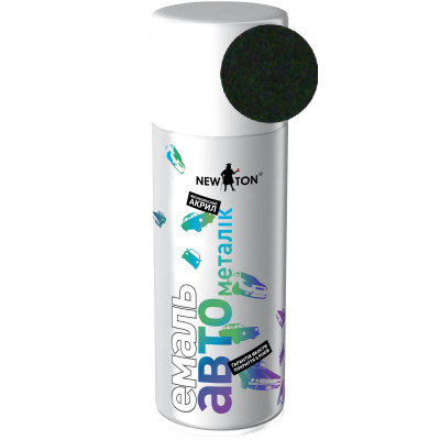 Аерозольна фарба для автомобіля New Ton 963 мет. зелений, аероз. 400 мл (000000594) Вінниця - фото 1