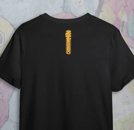 Футболка мужская с принтом Человек Бензопила Почита Размер 48 Anime0003 Днепр