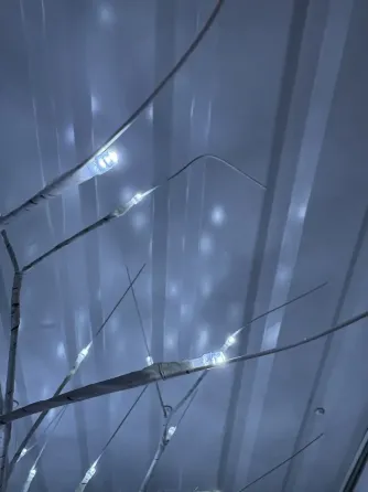 Гирлянда-дерево 1,5м 100 LED ламп белый свет для праздничного декора, TREE-1-5-W Одесса