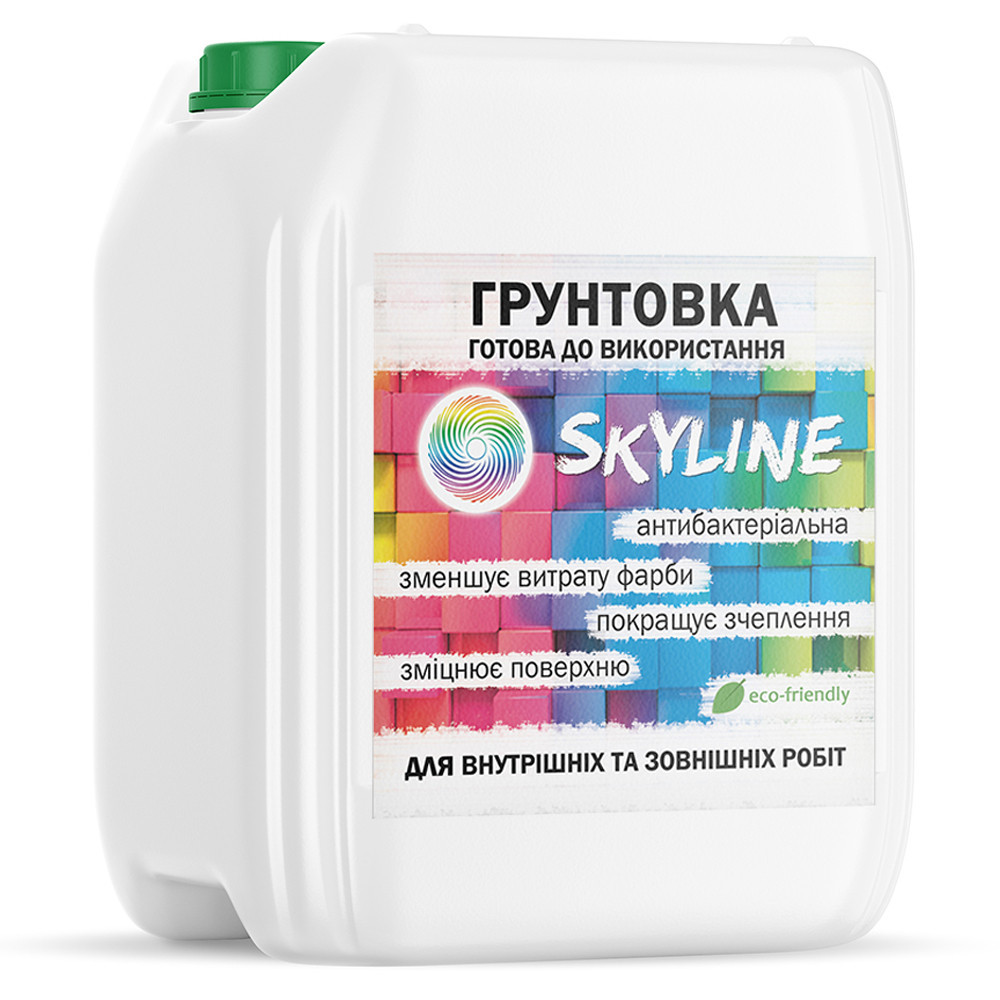Грунтовка акриловая глубокопроникающая SkyLine готовая к применению 10л Харьков - изображение 6