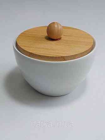 Цукорниця керамічна "Нордика" 200 мл біла Київ