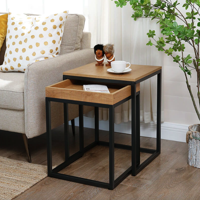 Комплект журнальних столиків Leobert Ascet в стилі Loft 2 шт Киев - изображение 2