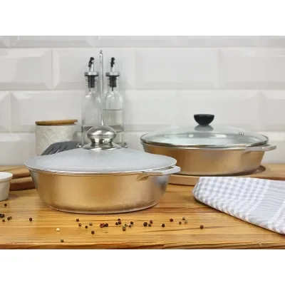 Сковорода Brizoll Monolith алюмінієва 24 см (5-2460) Винница - изображение 10