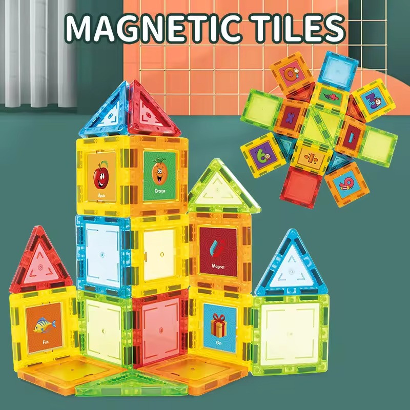 Конструктор магнітний на 46 деталей різнокольоровий Кам'янець-Подільський - фото 2