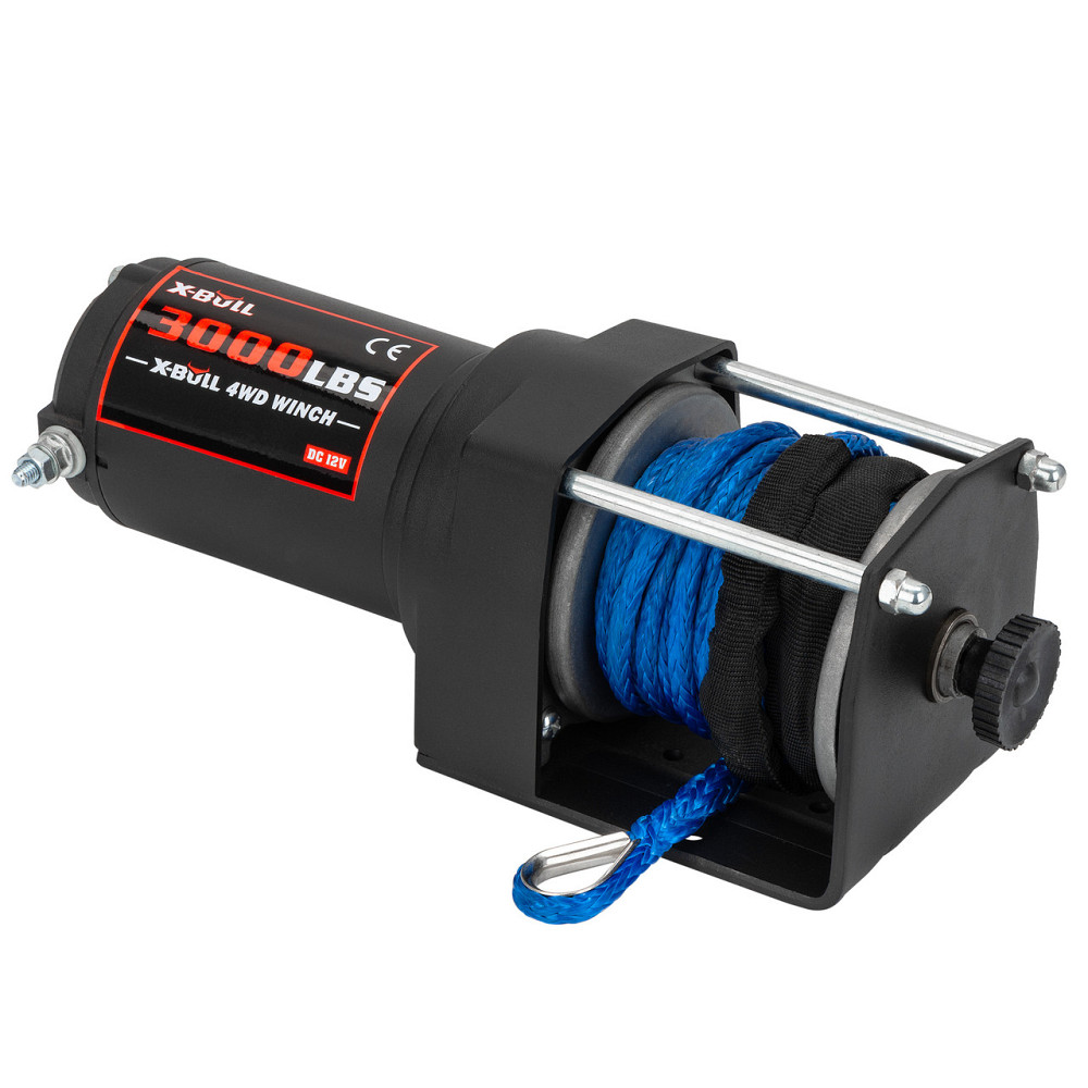 Лебедка Электрическая X-Bull 3000 Lbs С Синтетическим Тросом Для Квадроциклов И Пикапов Киев - изображение 3