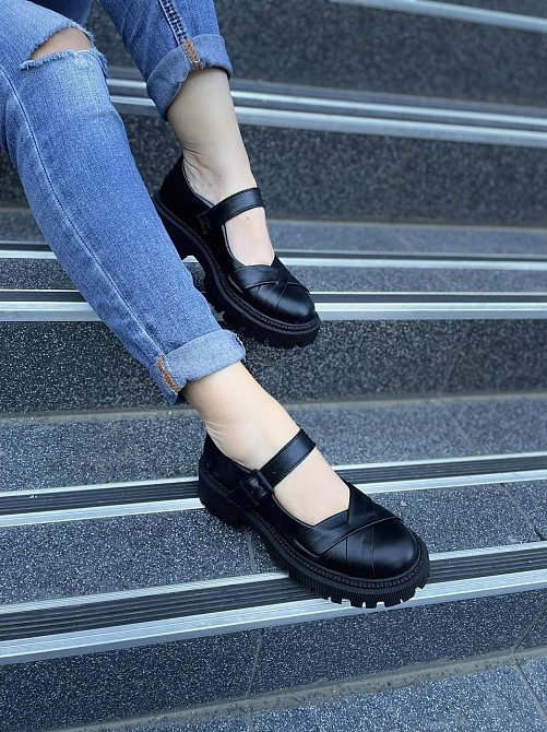 Olli Туфлі жіночі OLLI T-212-Астра чорні (весна-осінь, шкіра натуральна) (4770) Коломия - фото 8