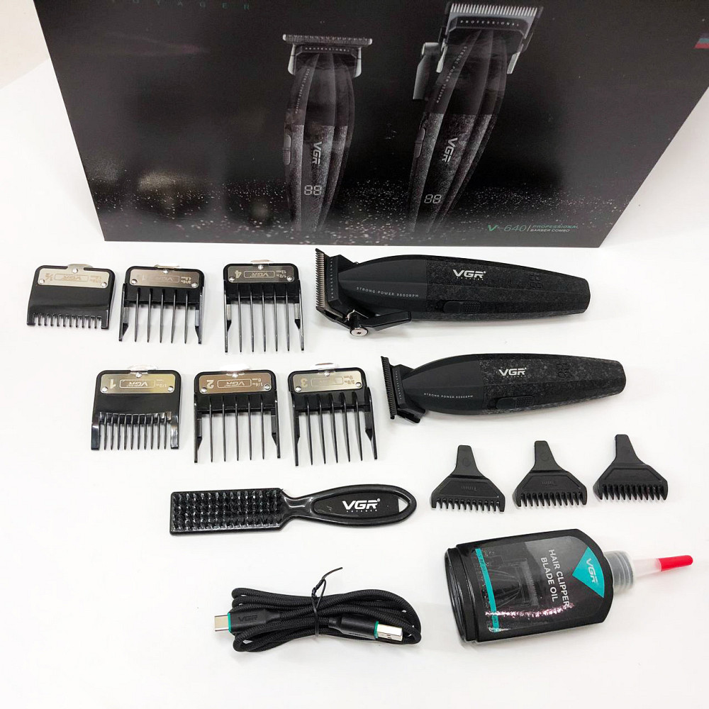 Машинка для стрижки хороша VGR V-640, Електронна машинка для стрижки Профі волосся BX-69 Львів - фото 5