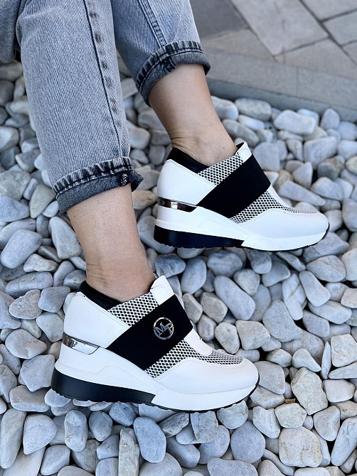 Stilli Снікерси жіночі STILLI білі еко-шкіра демісезонні платформа 37р. 38р. (4700) Коломия - фото 3