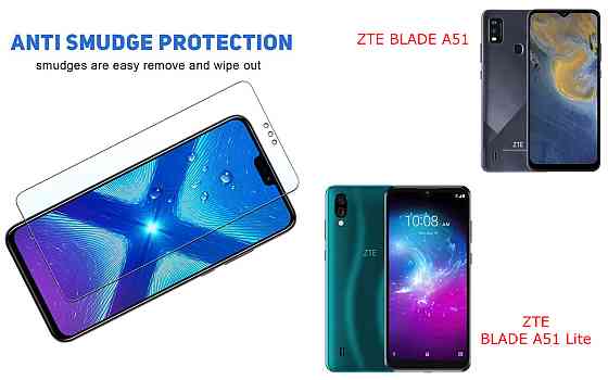 Захисне скло NeoGlass для ZTE BLADE A51, BLADE A51 Lite – надпрозоре та стійке Київ
