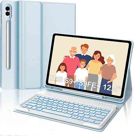 Чохол-клавіатура для Samsung Galaxy Tab S10+ /S9+ Plus /Tab S9 FE+12.4 дюйми SM-X810/SM-X816B/SM-X81 Дніпро