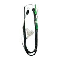 Трос стеклоподъёмника Передняя правая дверь, Чёрно-серый, Металл,   Octavia, Octavia A4, Дверь, Киев - изображение 1