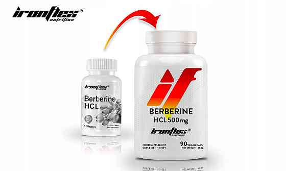 Берберин IronFlex Berberine Extract ( 500 mg) 90 tabs Луцьк