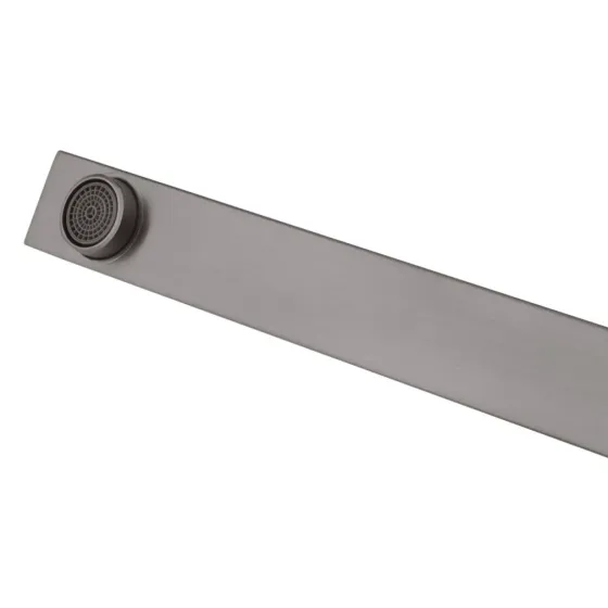 Душова система зовнішнього монтажу Kroner KRP Armada з виливом GRP067 графіт Київ