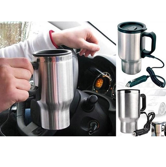 Автомобільний термокухоль з підігрівом CUP 2240 від прикурювача 12V FH-38 Львів - фото 10