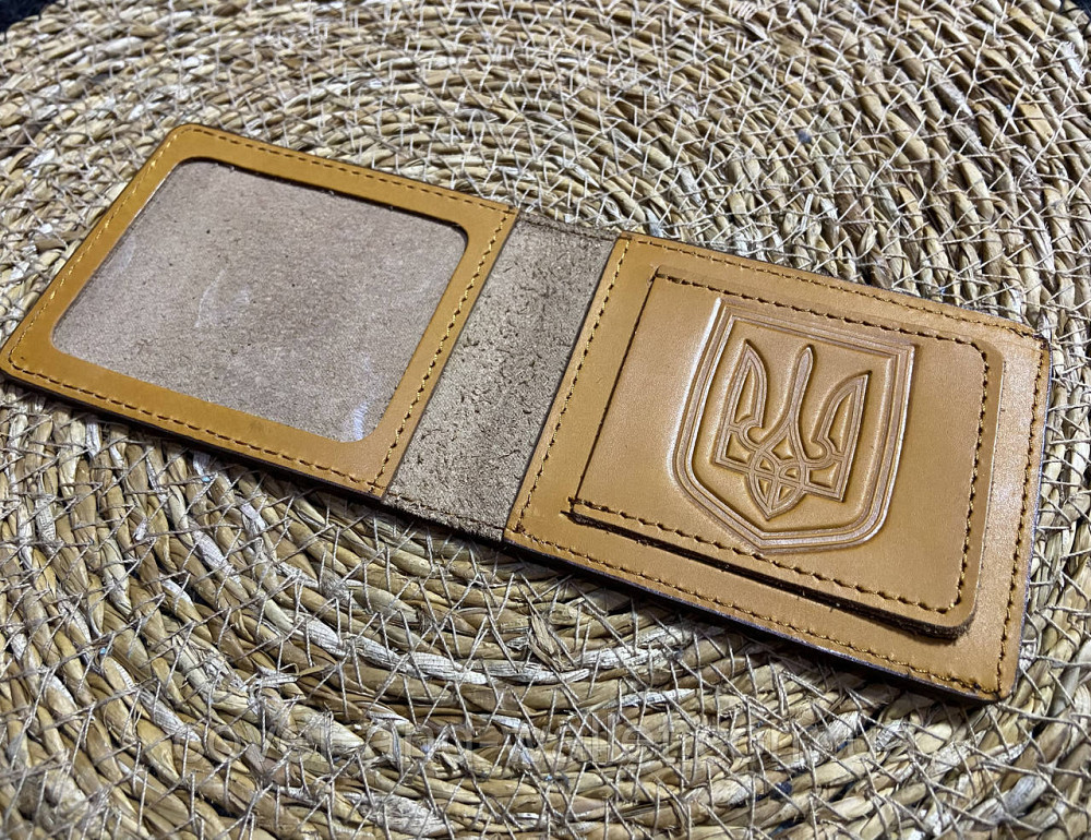 Обкладинка на посвідчення СВР (служба зовнішньої розвідки) Жовтий Київ - фото 4