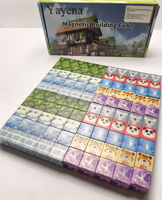 Конструктор магнитный Майнкрафт 100 блоков Харьков - изображение 4