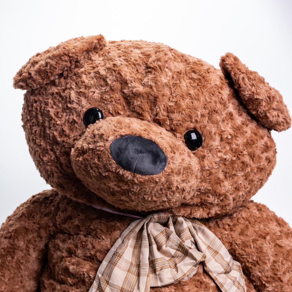 М'яка іграшка великий плюшевий Ведмідь 120 (см) Коричневий 7230 Коломия - фото 5