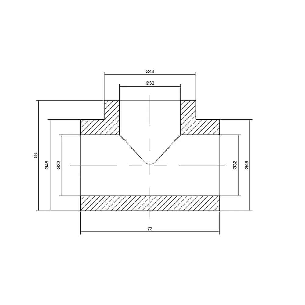 Тройник PPR Thermo Alliance 32 Київ - фото 5
