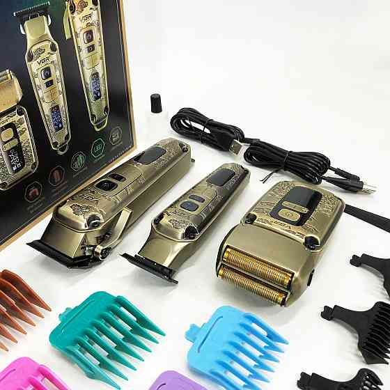 Професійна акумуляторна машинка Акумулятор VGR, Бездротовий акумуляторний тример для стрижки волосся KN-67 Львів