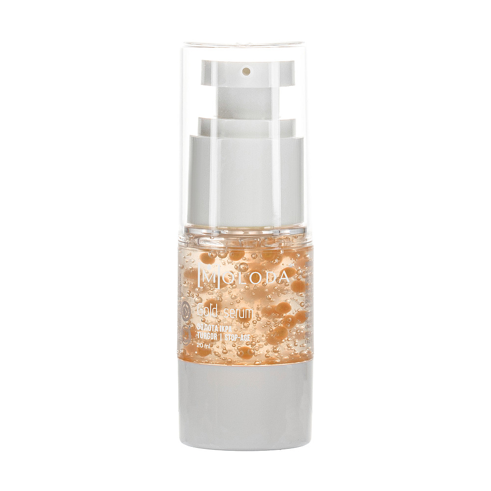 Антивозрастная сыворотка Золотая икра Gold serum Turgor Stop age Moloda 20 мл Киев - изображение 2
