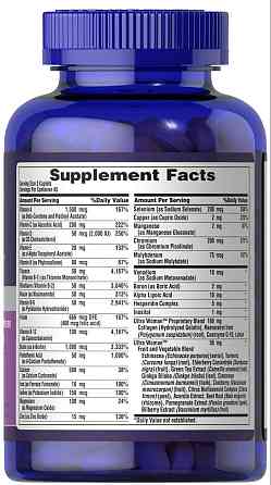 Вітаміни для жінок Puritan's Pride Ultra Woman™ Daily Multi Time Release 90 capl Луцьк