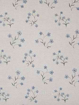 Шпалери вінілові на флізеліні A.S.Creation Maison charme 0.53x10 прованс квіти маленькі бузкові на білому Київ
