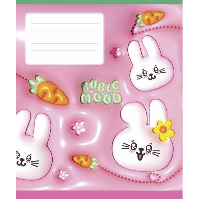 Зошит Школярик Buble mood 12 аркушів коса лінія (012-3544C) Вінниця - фото 4