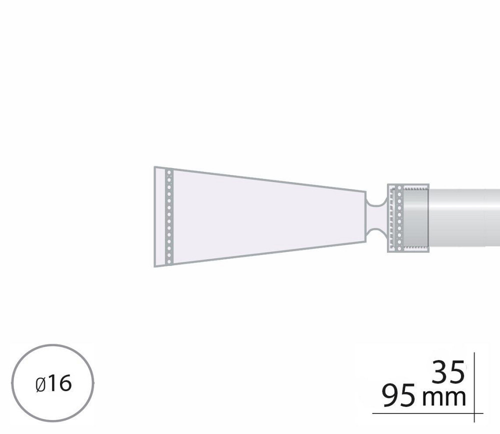 Закінчення для карнизу Orvit МЕРКУРІЯ 16 мм ЗОЛОТО Львів - фото 2