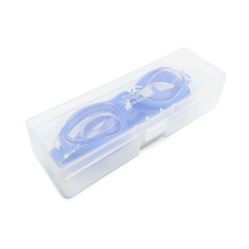 Окуляри для плавання CONQUEST BL-3005 Вишневе - фото 2