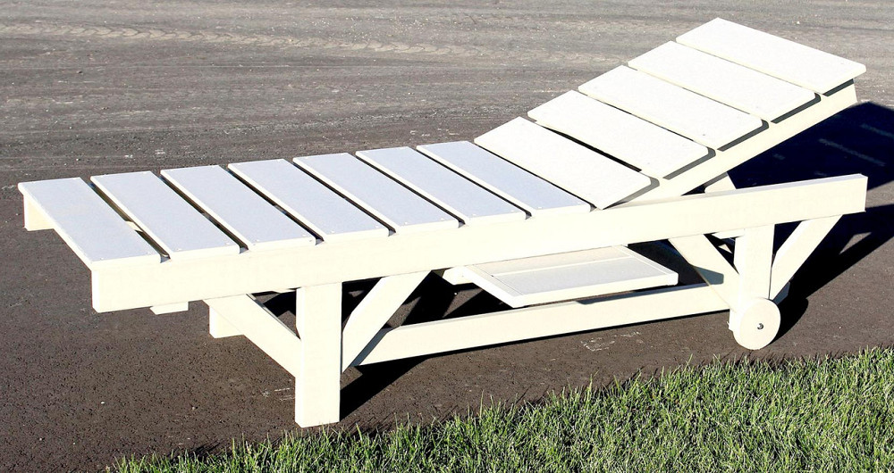 Шезлонг садовий "Яфран" зефір Миколаїв - фото 2