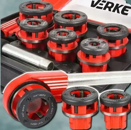 Набір різьбових плашок VERKE (6 од., Польща, сталь) Львів - фото 3