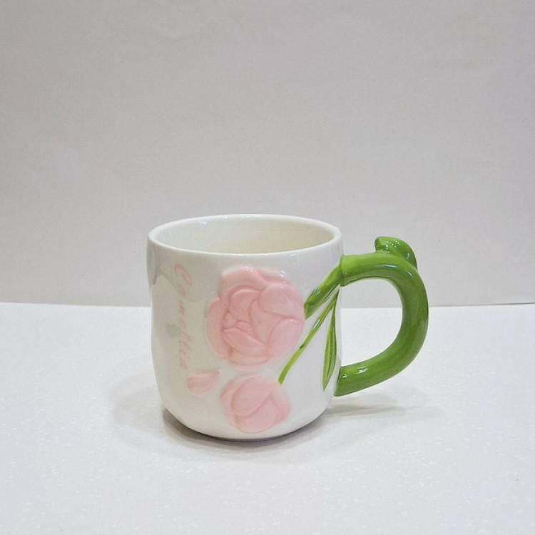 Чашка Півонія 440 мл рожевий Вінниця - фото 2