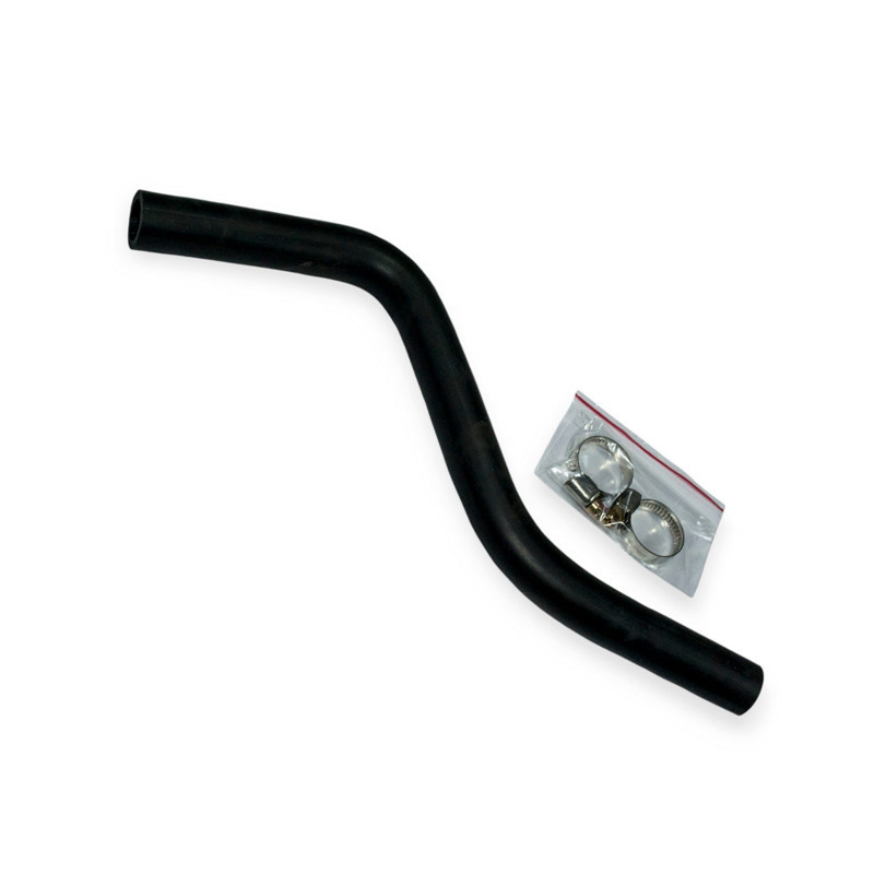 Патрубок Сенс відводить з хомутами AT пічки Мукачево - фото 1