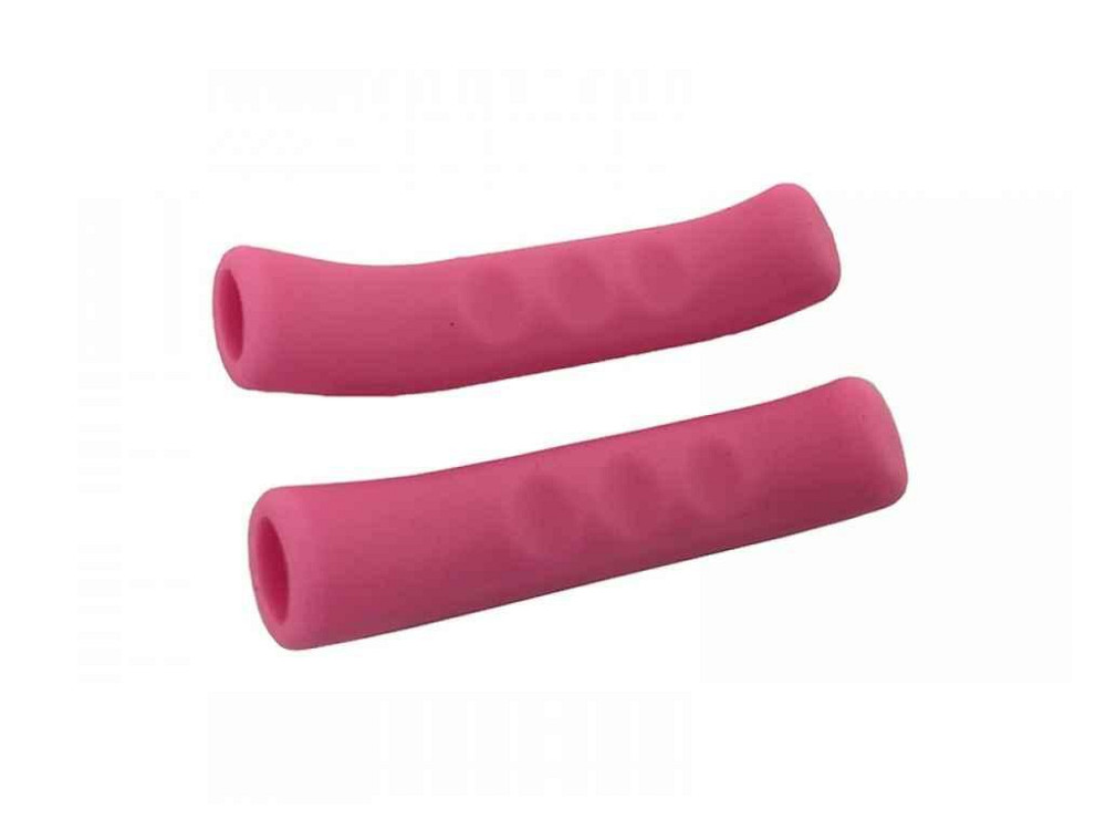 Силиконовые накладки на тормозные ручки кол. Pink ТМ Kelb.Bike Solmir Киев - изображение 1