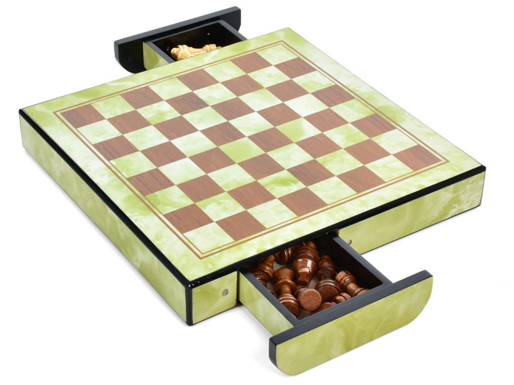 Шахи дерев'яні класичні з 2 висувними ящиками (XQ12104) Чернігів - фото 4