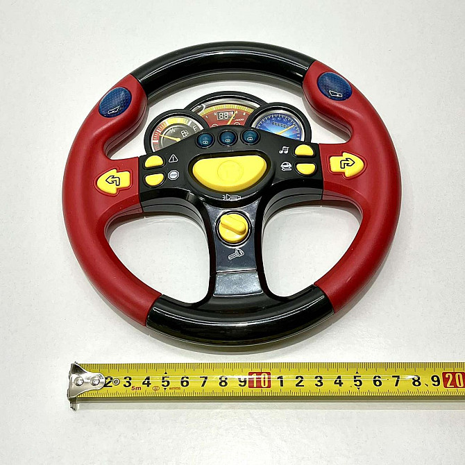 Руль музичний Limo Toy українська озвучка Червоний (7737 UK) Чернігів - фото 2