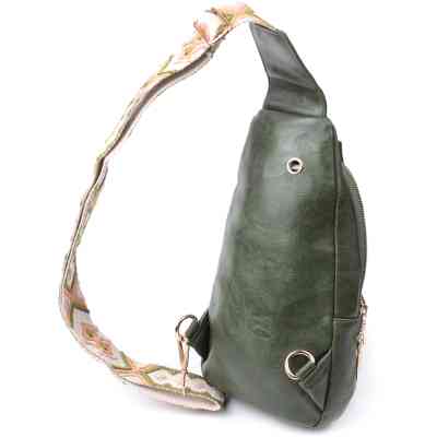 Сумка Vintage Из экокожи Зеленая (22755) Винница