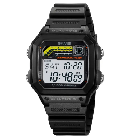 Годинник чоловічий наручний Skmei 2307 (Чорний) Вінниця