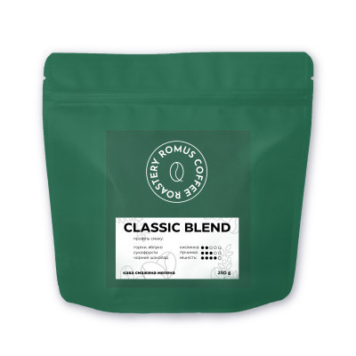 Кофе Romus Classic Blend молотый 250 г (568) Винница - изображение 1