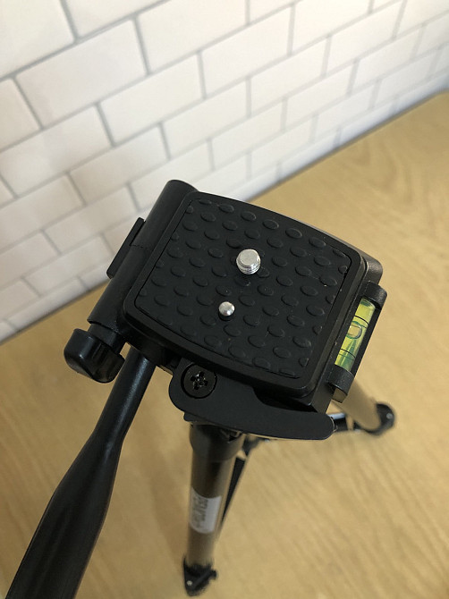 Штатив для телефону 130см планшета/GoPro/камери, дорожній штатив PEMOTech із дистанційним керуванням затвором, 2-в-1 тримач Б/В Київ - фото 3