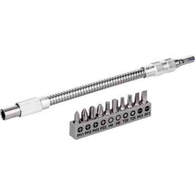 Набор инструментов Bosch гибкий удлинитель 200 мм + 10 біт (2.608.522.376) Винница