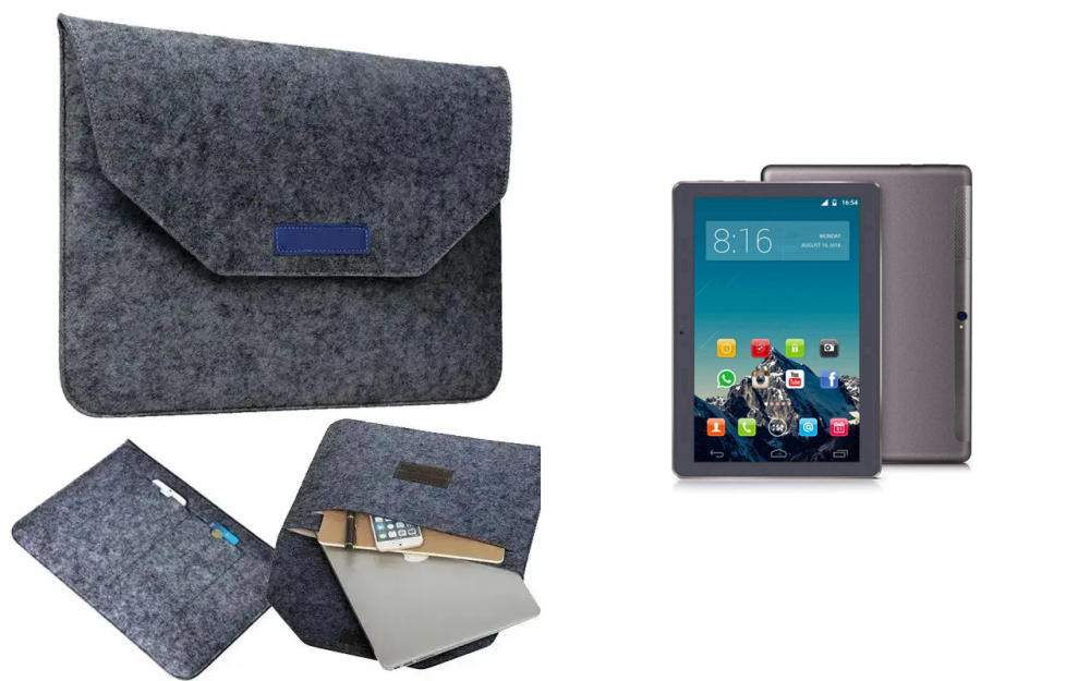 Сумка Wool із войлока для планшета Yotopt W109 10.1 Ips Android 7.0 Київ - фото 1