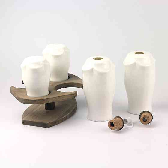 Набір столовий для солі, перцю, олії Ровно