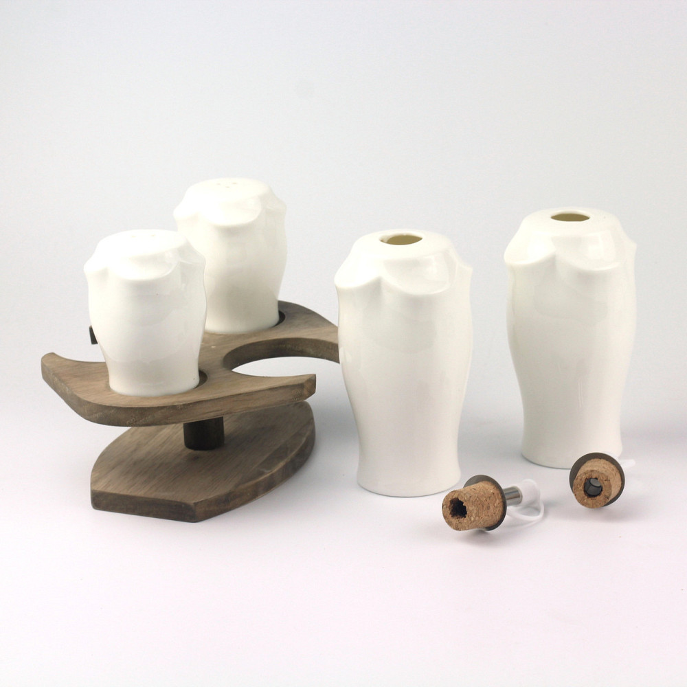 Набір столовий для солі, перцю, олії Рівне - фото 1