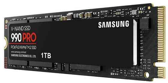 Накопичувач SSD 1ТB Samsung 990 PRO M.2 2280 PCIe 4.0 x4 NVMe V-NAND MLC (MZ-V9P1T0BW) M.2 2280 Харків
