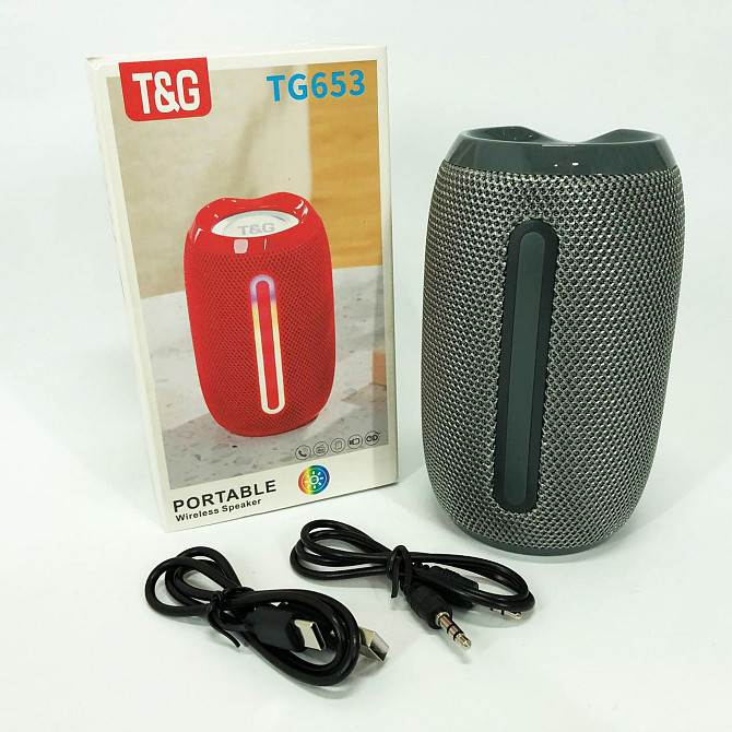 Портативная беспроводная качественная колонка TG653, Аккумуляторная GH-784 bluetooth колонка Киев - изображение 5