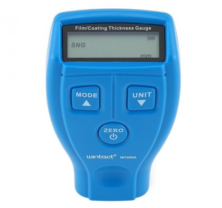 Тестер товщини фарби (товщиномір) Fe/nFe, 0-1800 мкм WINTACT WT200A Одеса - фото 5